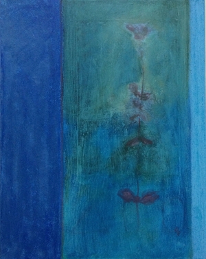 4 | Huile, pigments, cire sur toile | 50 x 40 cm