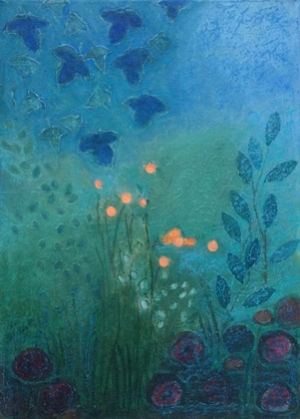 5 | Huile, pigments, cire sur toile | 57,5 x 42 cm